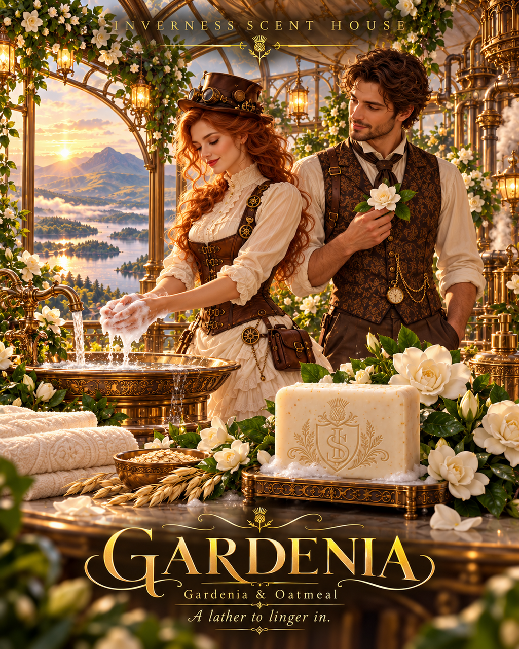 Inverness Gardenia poster
