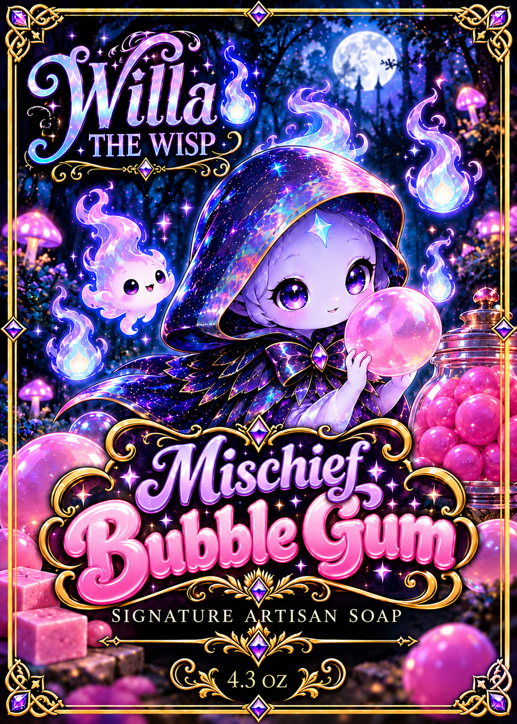 Mischief Bubble Gum poster