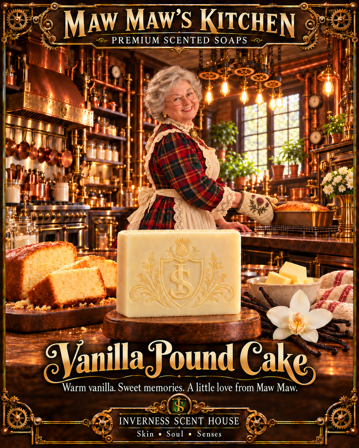 Vanilla Pound Cake — Maw Maw’s Kitchen poster