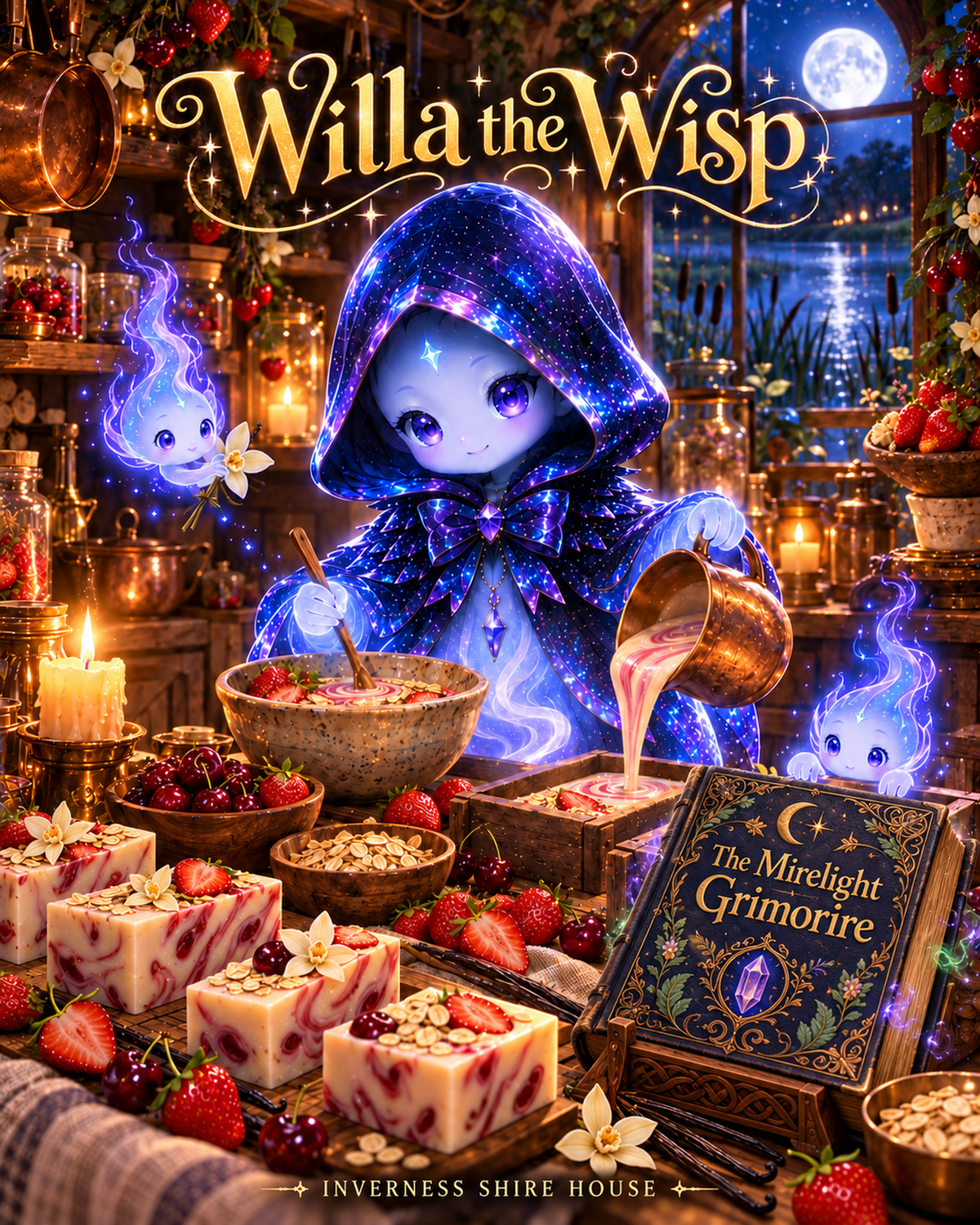 Willa the Wisp Mirelight Grimoire artwork.